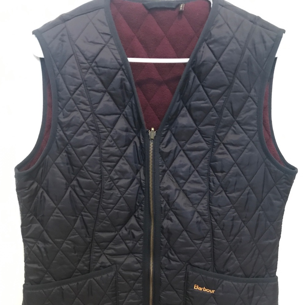 Barbour Navy Vest